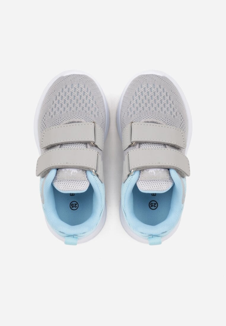Pantofi sport Gri cu albastru