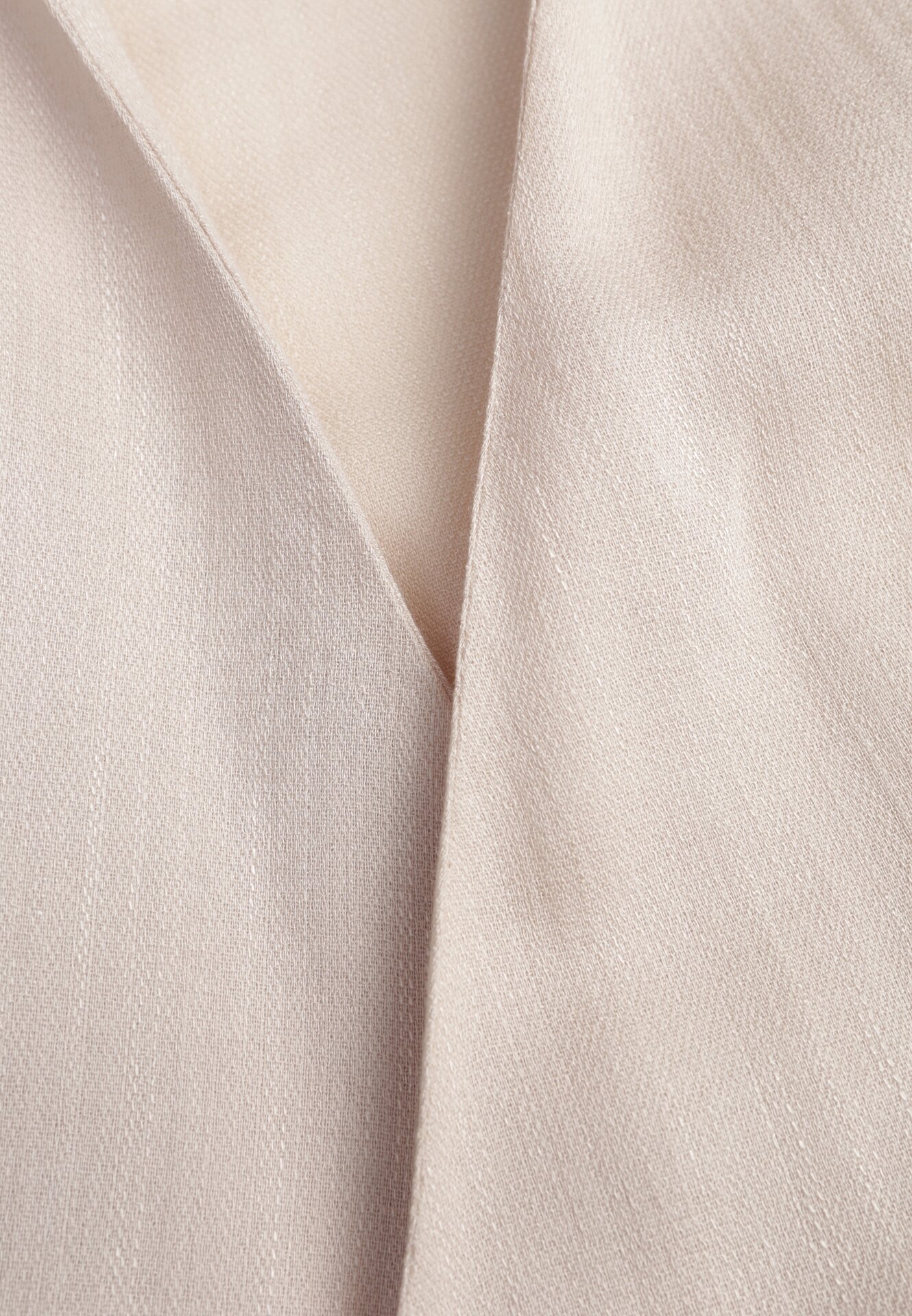 Beżowa Kopertowa Bluzka z Wiskozy Ozdobiona Wiązaniem Velanitte