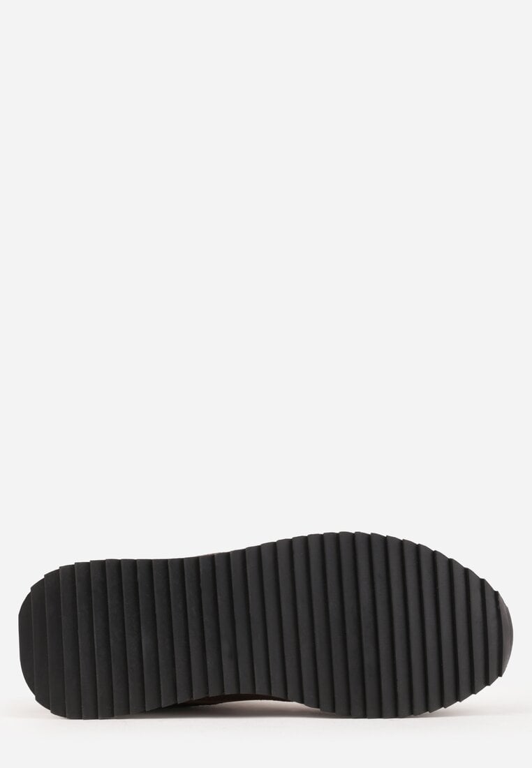 Brązowe Casualowe Buty Sportowe Typu Sneakersy Glorelle