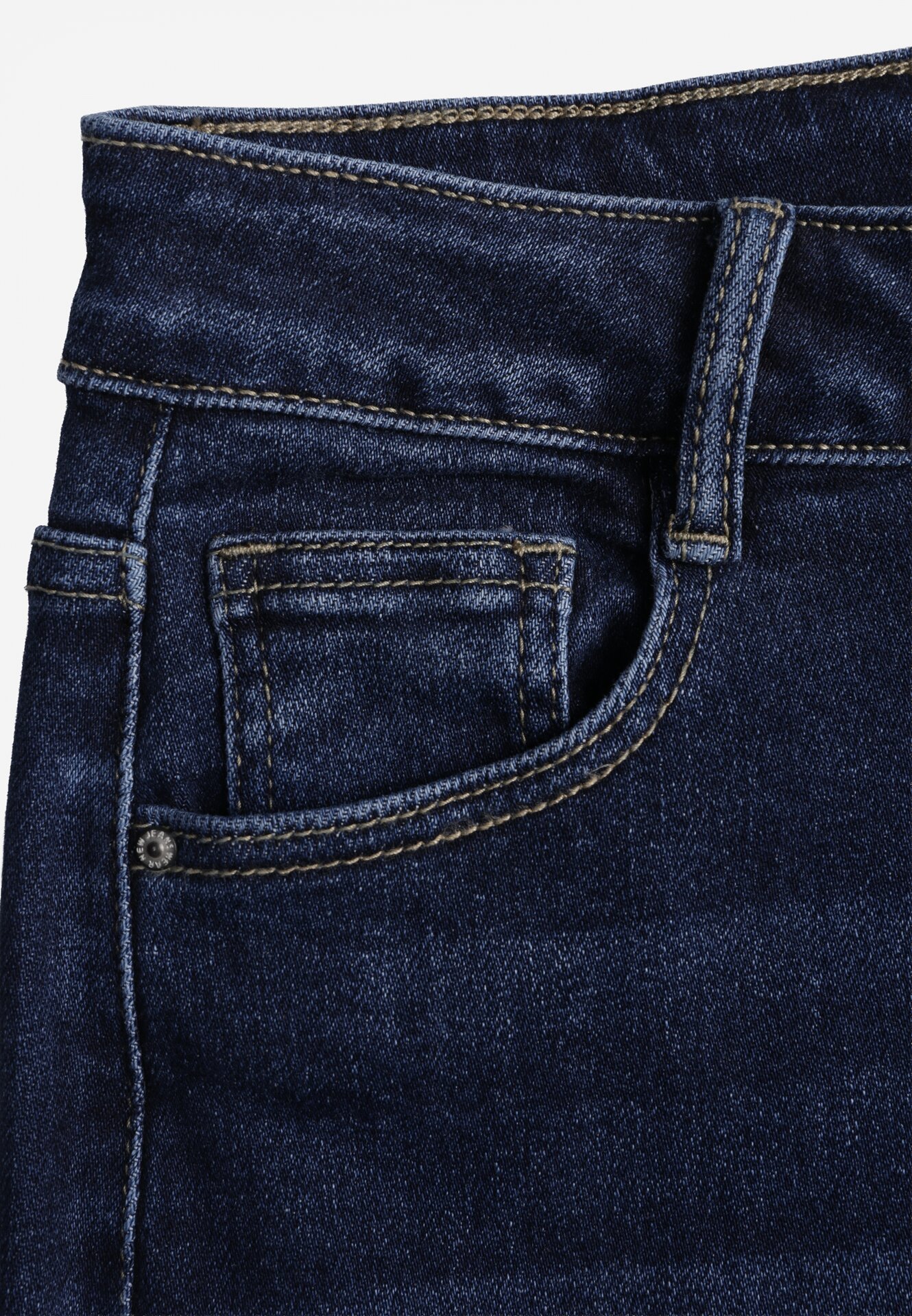 Niebieskie Bawełniane Jeansy o Szerokim Kroju Vimantta