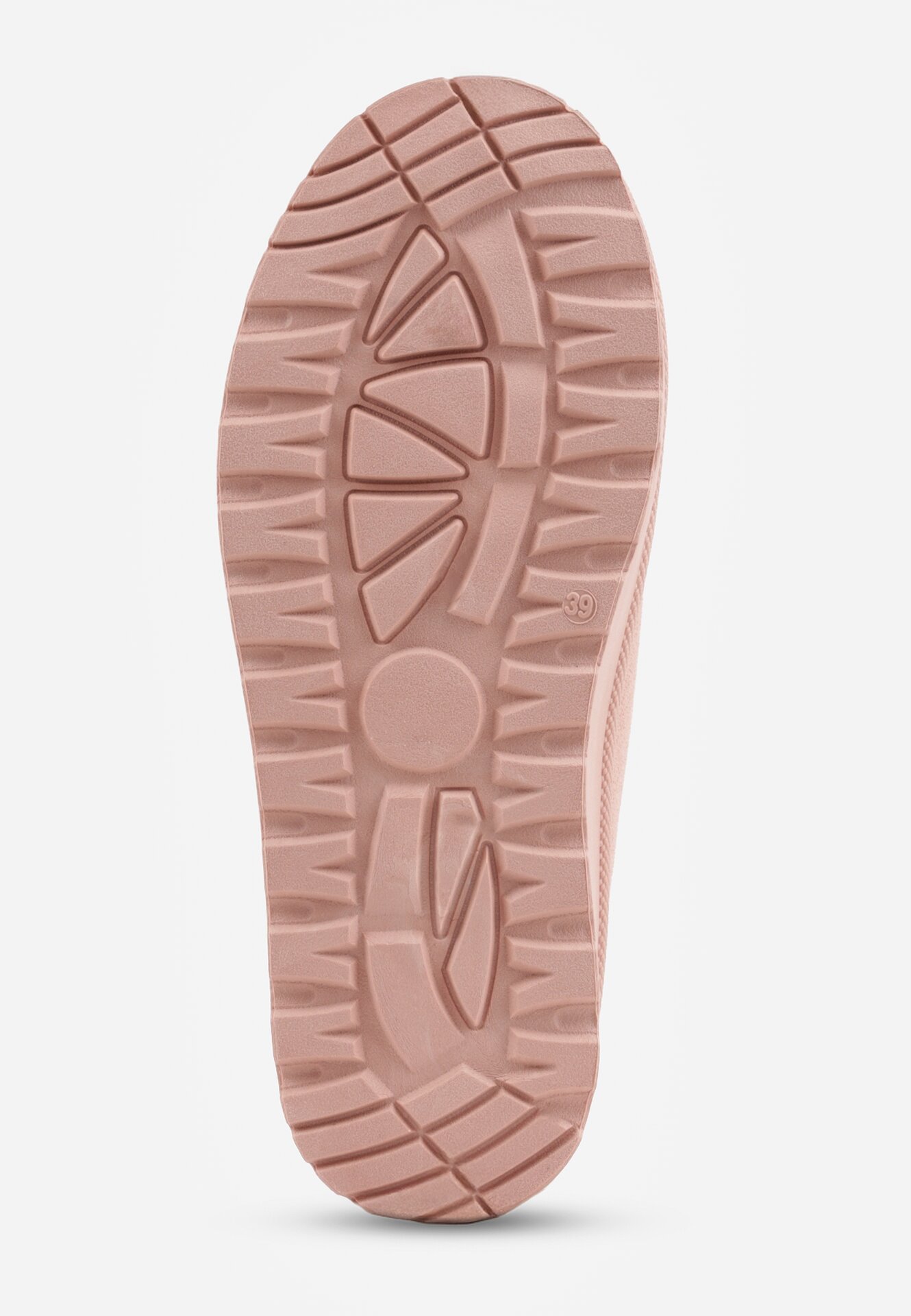 Różowe Śniegowce na Grubej Podeszwie z Ozdobnym Haftem Zivirae