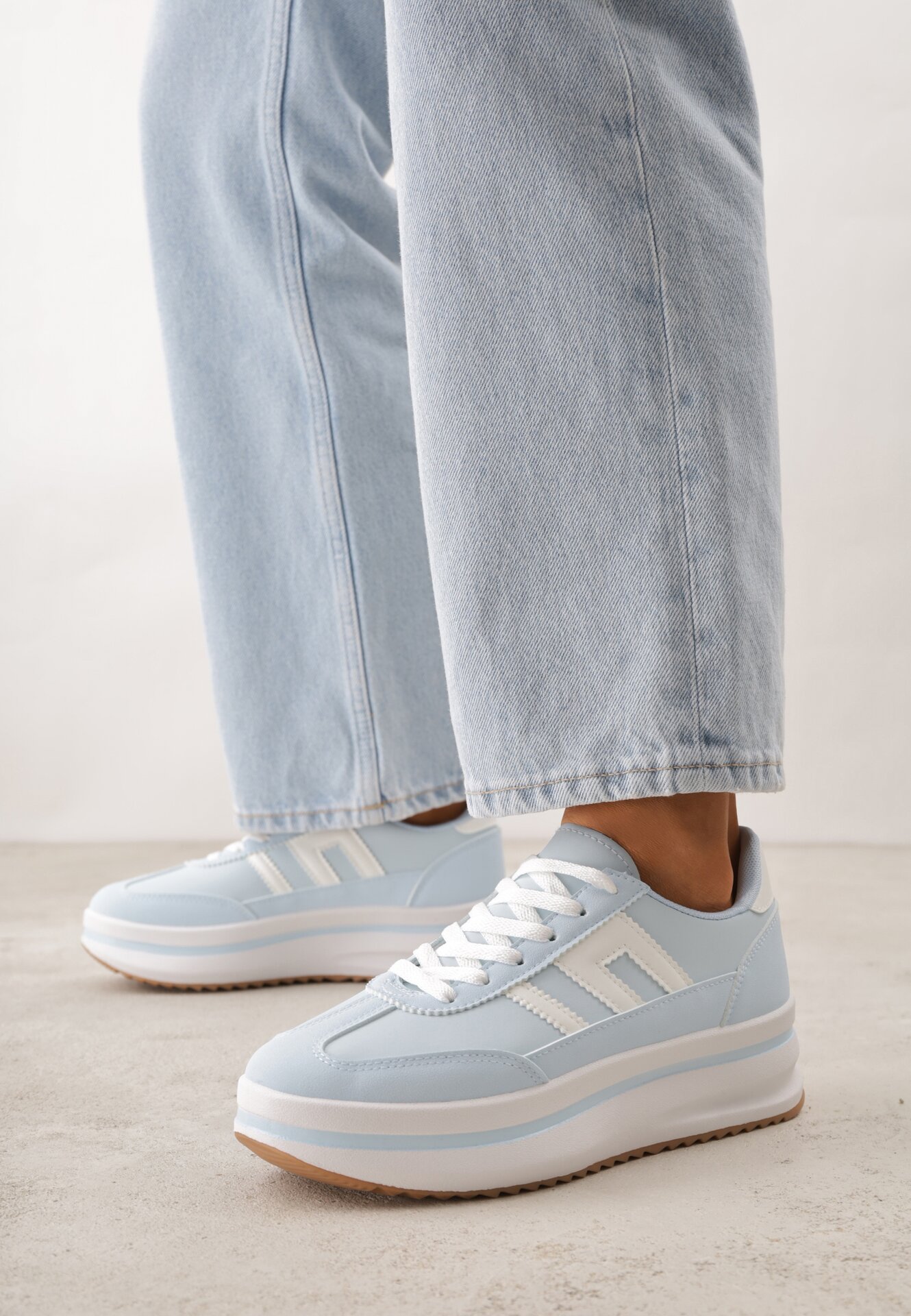 Sneakers Albastru deschis