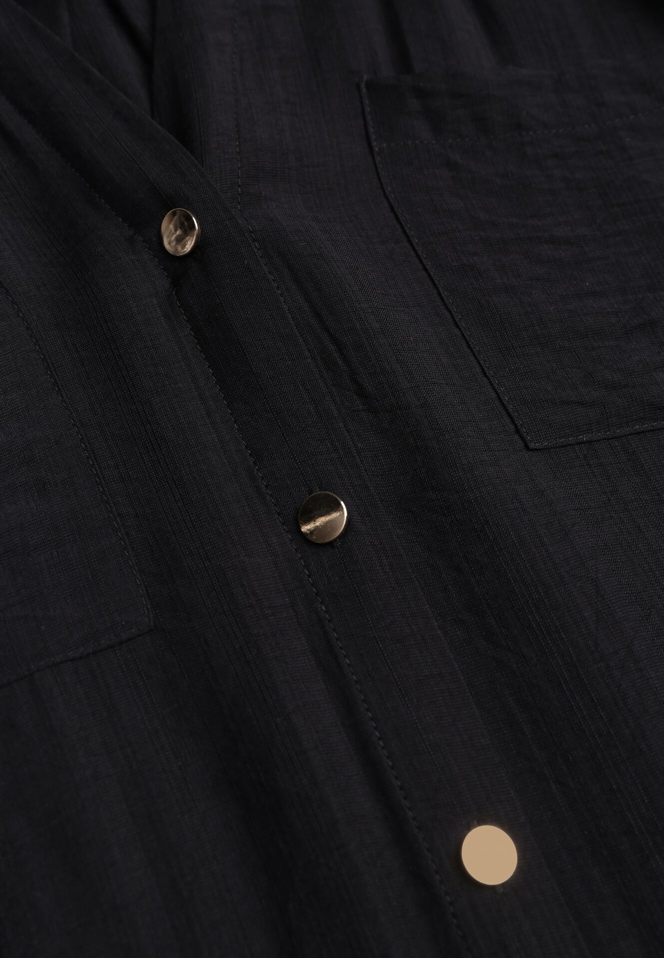 Czarna Sukienka Koszulowa z Wiskozą z Wiązanym Paskiem Lustilla