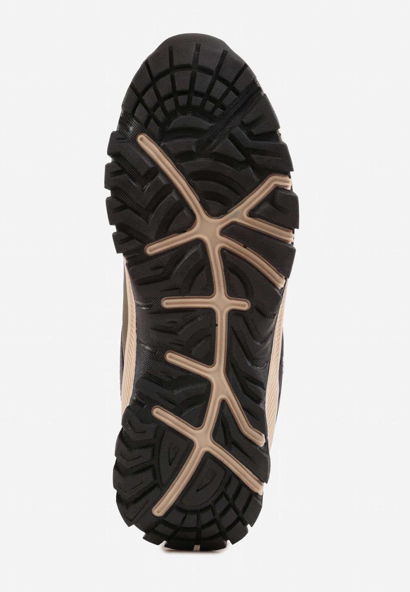 Ciemnobeżowe Buty Trekkingowe Maraena