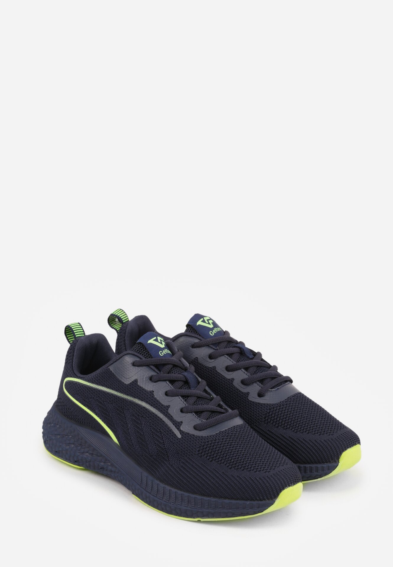 Pantofi sport Albastru cu verde