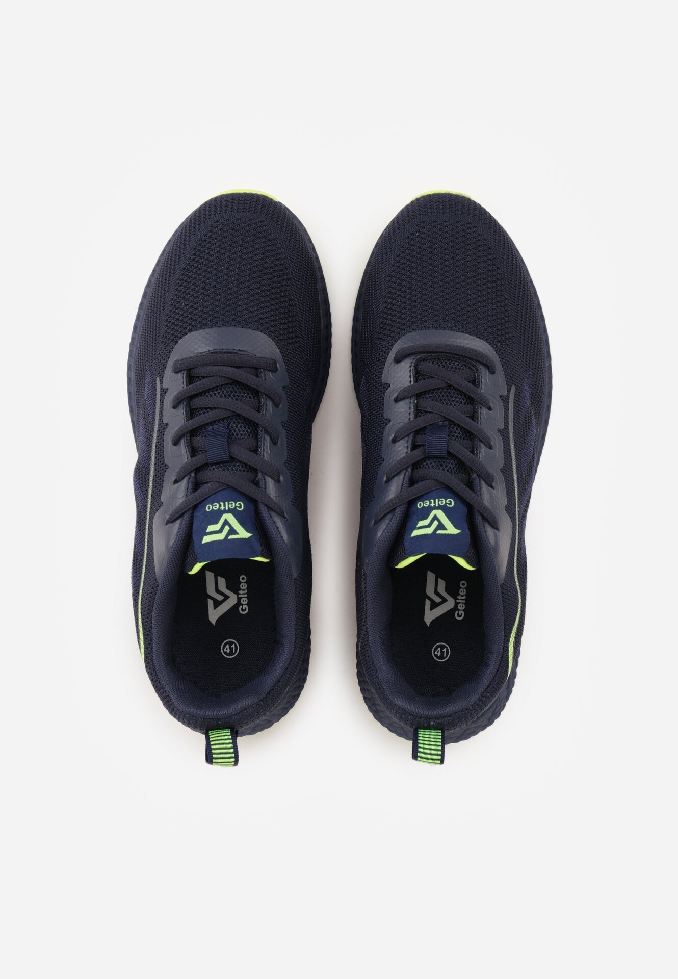 Pantofi sport Albastru cu verde