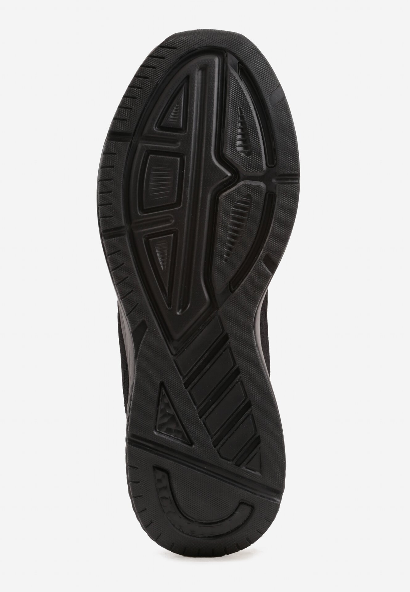 Czarno-Czerwone Buty Sportowe Sneakersy na Tłoczonej Podeszwie z Napisem Hesehe