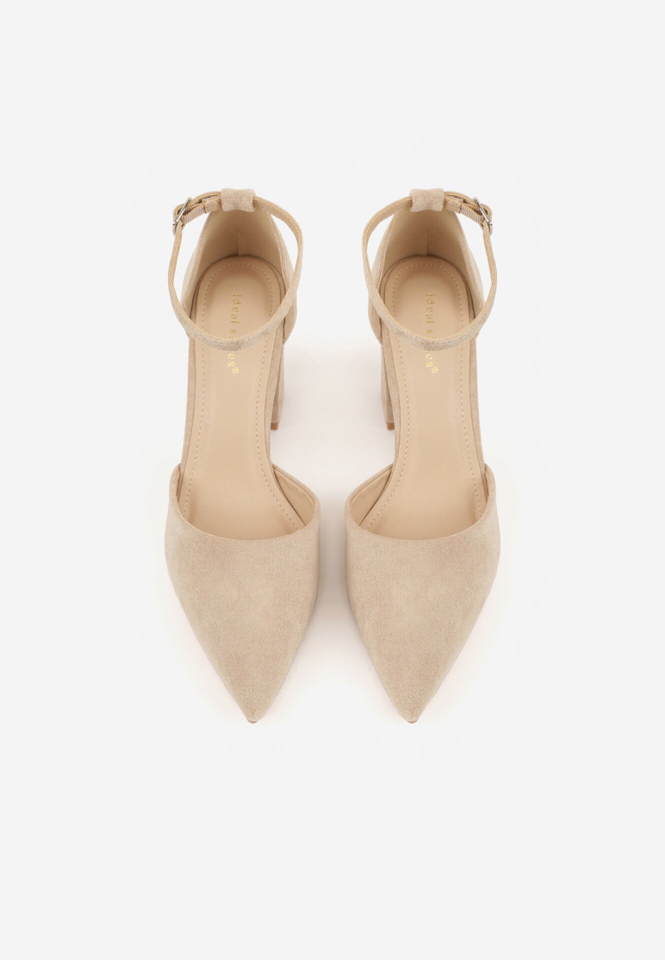 Pantofi cu toc Bej închis