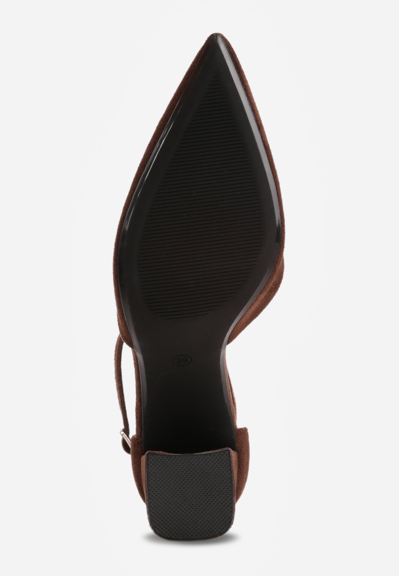 Pantofi cu toc Maro