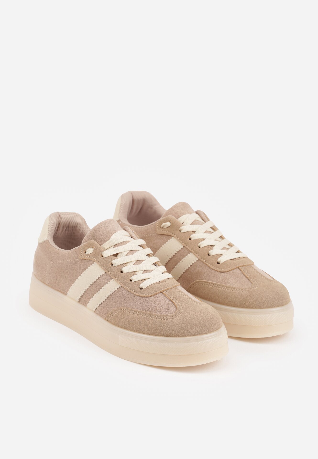 Sneakers Bej închis