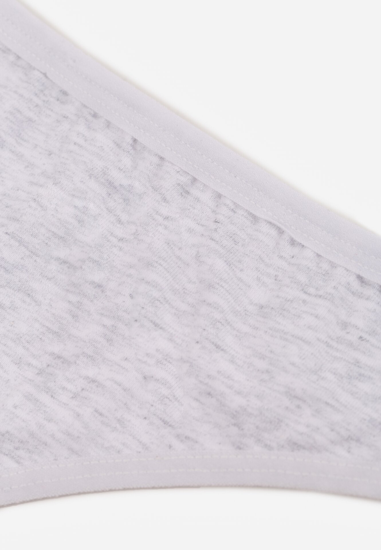 Szare Majtki Typu Stringi z Bawełną Asoia