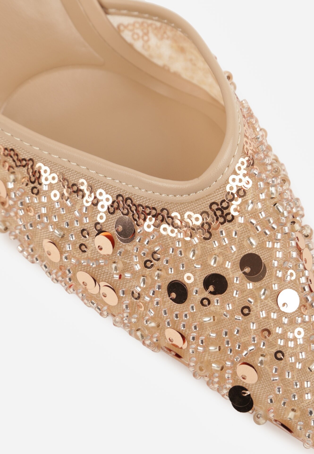 Pantofi stiletto Bej