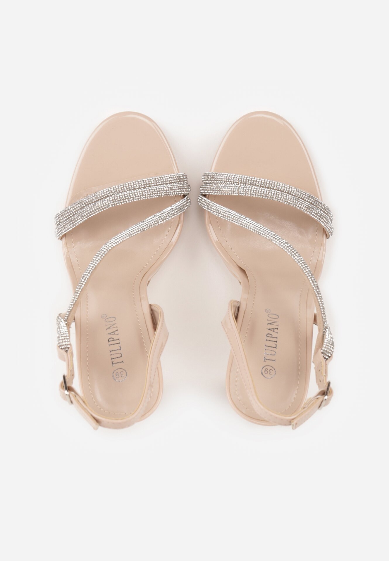 Pantofi stiletto Bej