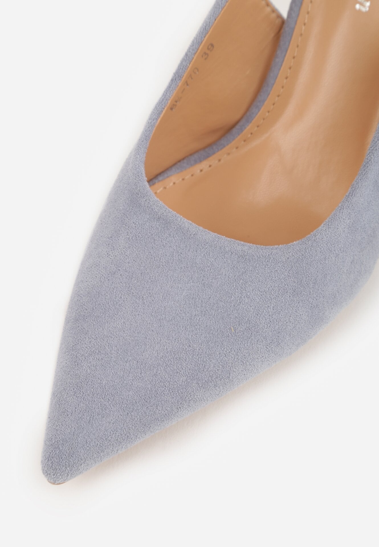 Niebieskie Sandały na Szpilce z Odkrytą Piętą Nevilianae