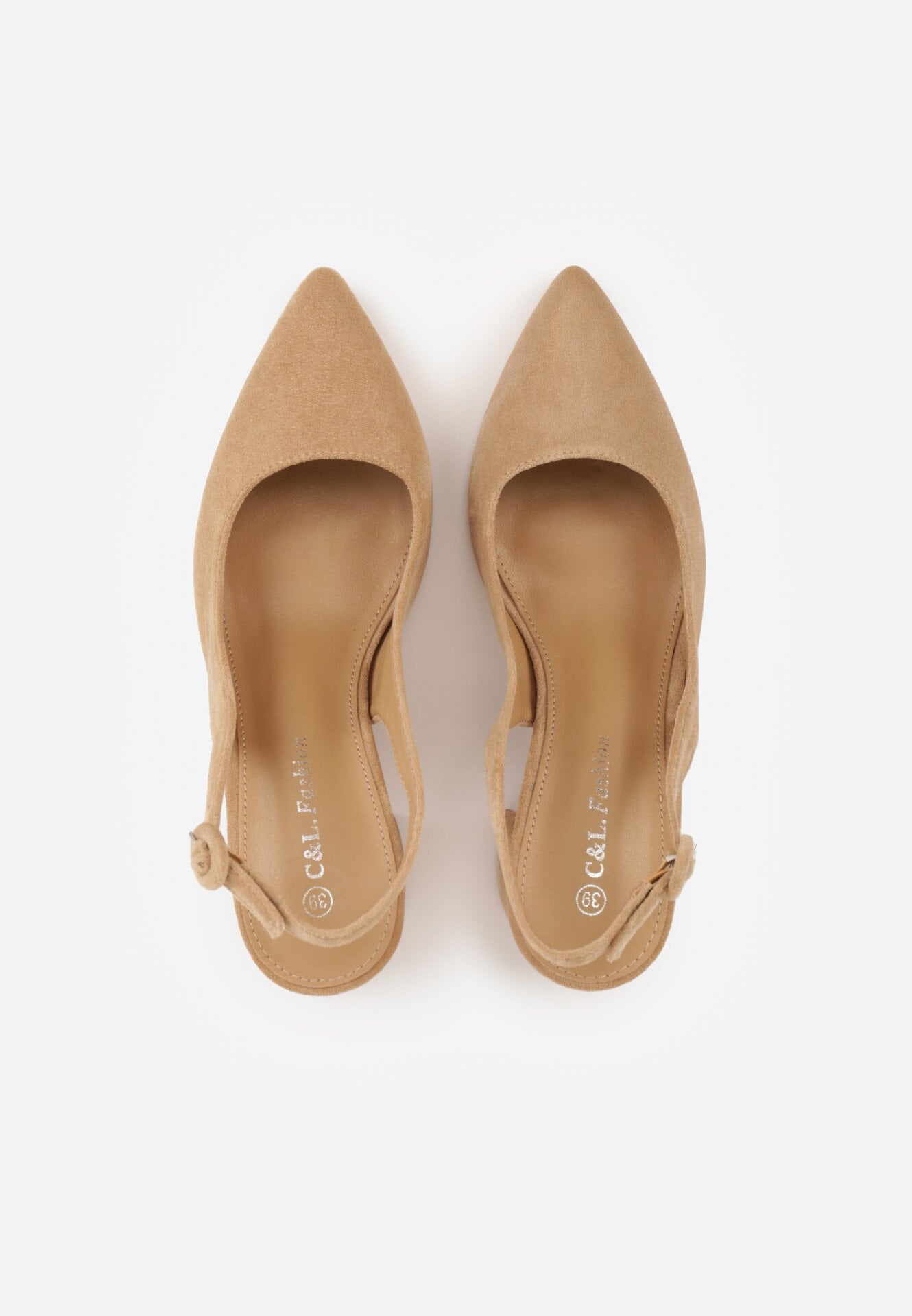 Pantofi cu toc Bej închis