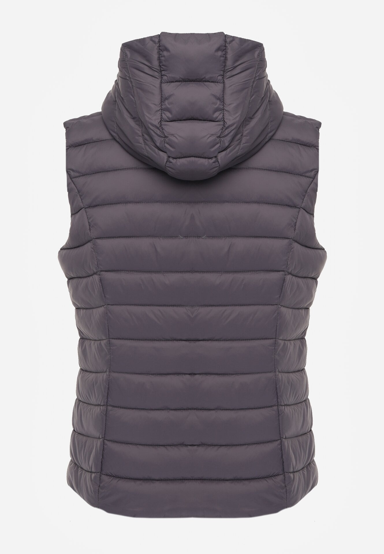 Szara Pikowana Kamizelka Przejściowa z Kapturem Neanissa