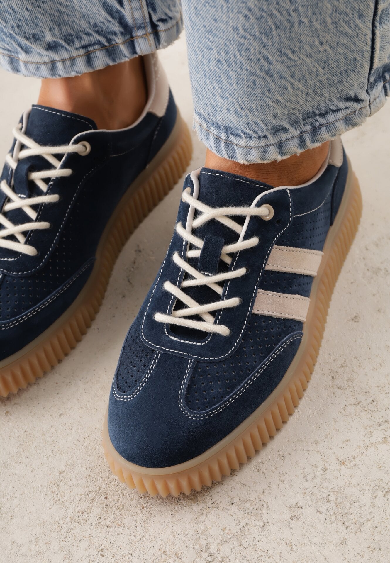 Sneakers Bleumarin