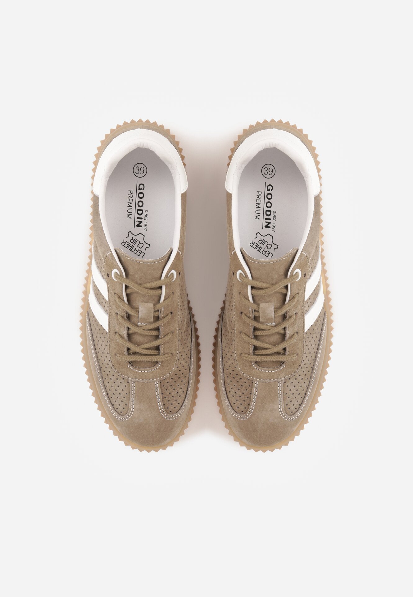 Sneakers Bej închis