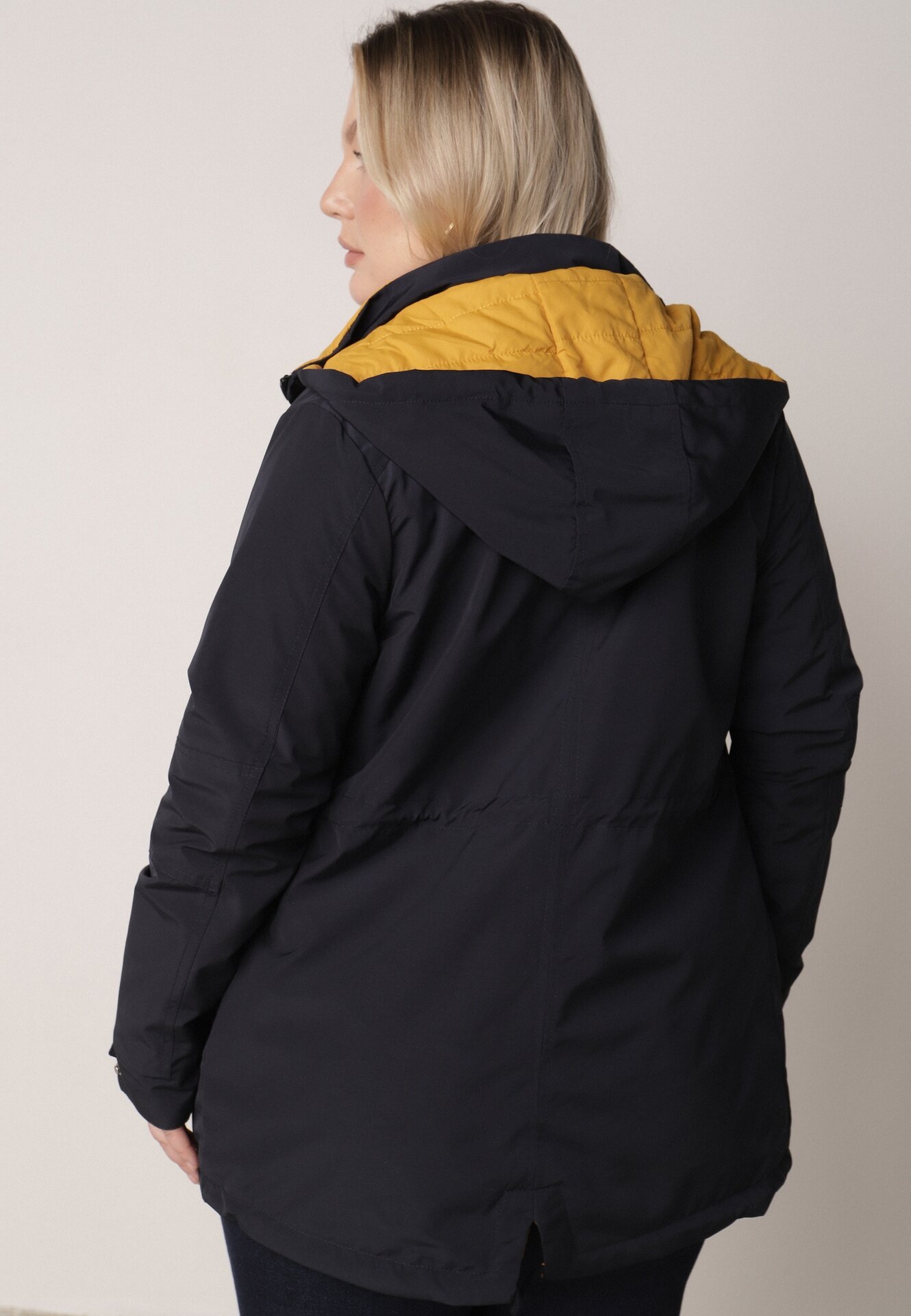 Geacă Bleumarin cu galben