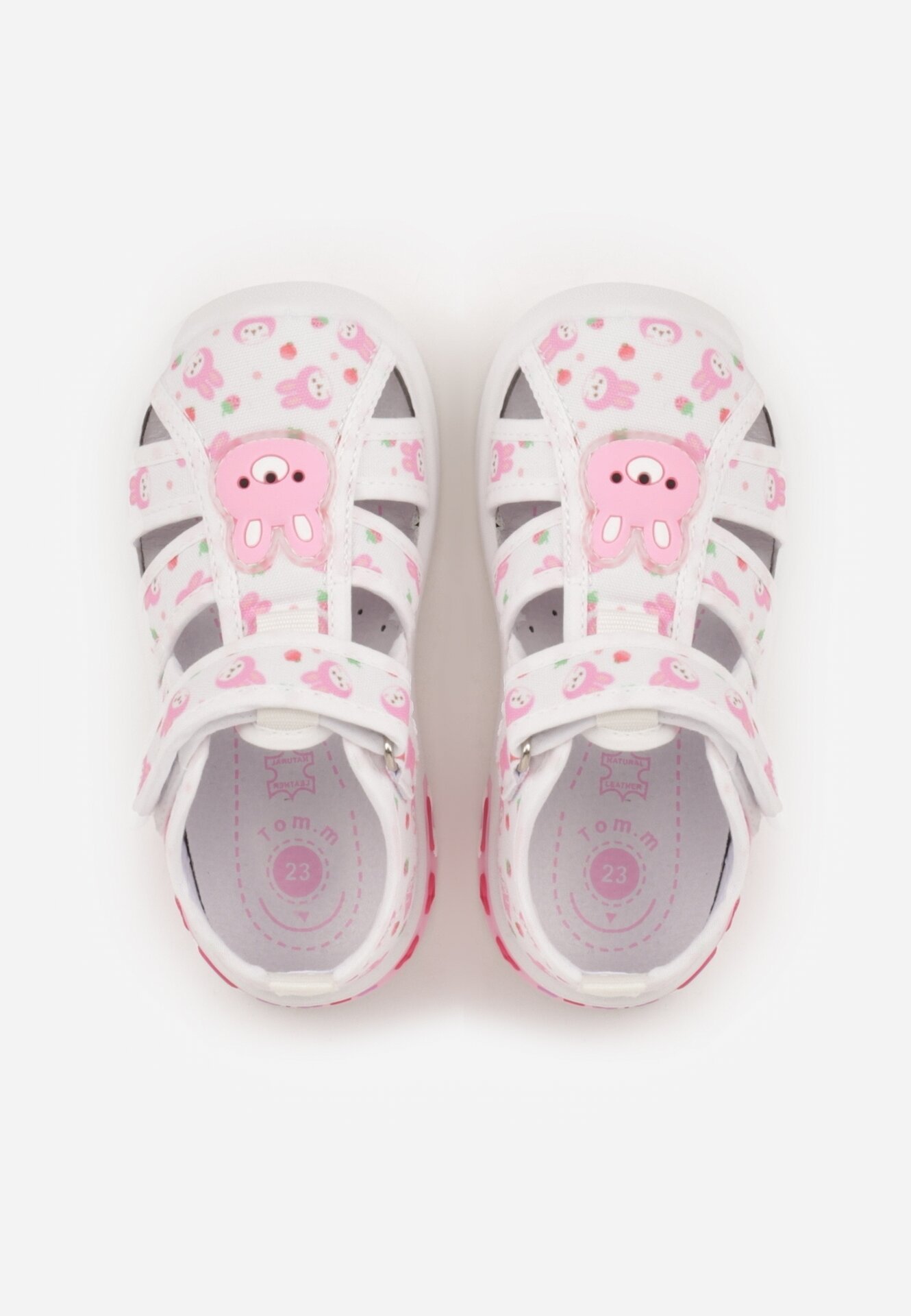 Białe Tenisówki z Podeszwą LED i Skórzaną Wkładką Zidonna