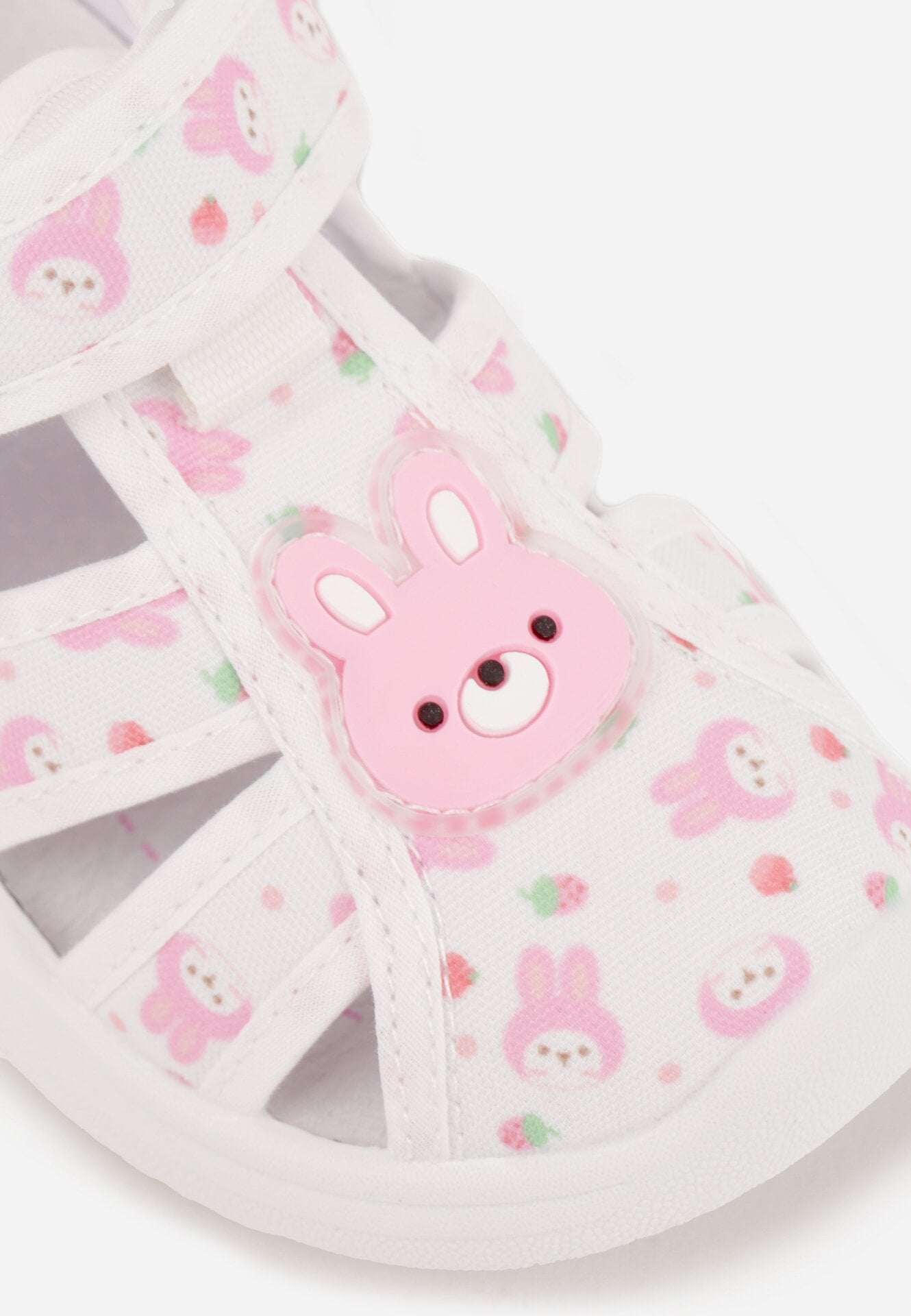 Białe Tenisówki z Podeszwą LED i Skórzaną Wkładką Zidonna