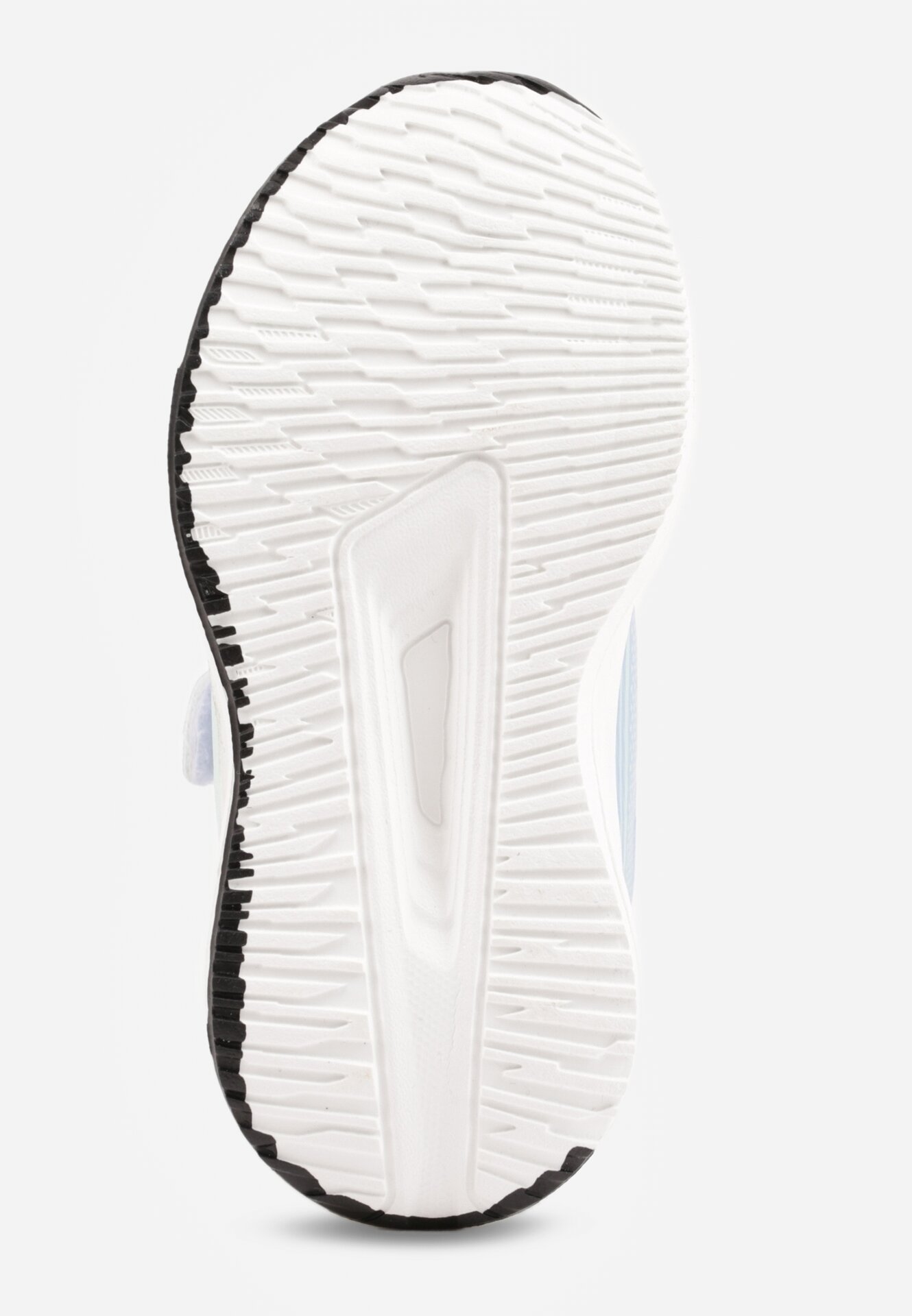 Niebieskie Buty Sportowe na Grubej Podeszwie ze Skórzaną Wkładką Zidala