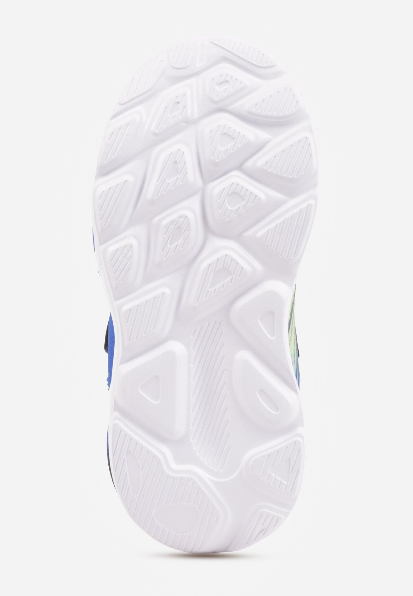 Granatowe Buty Sportowe z Podeszwą LED i Zapięciem na Rzep Zidele