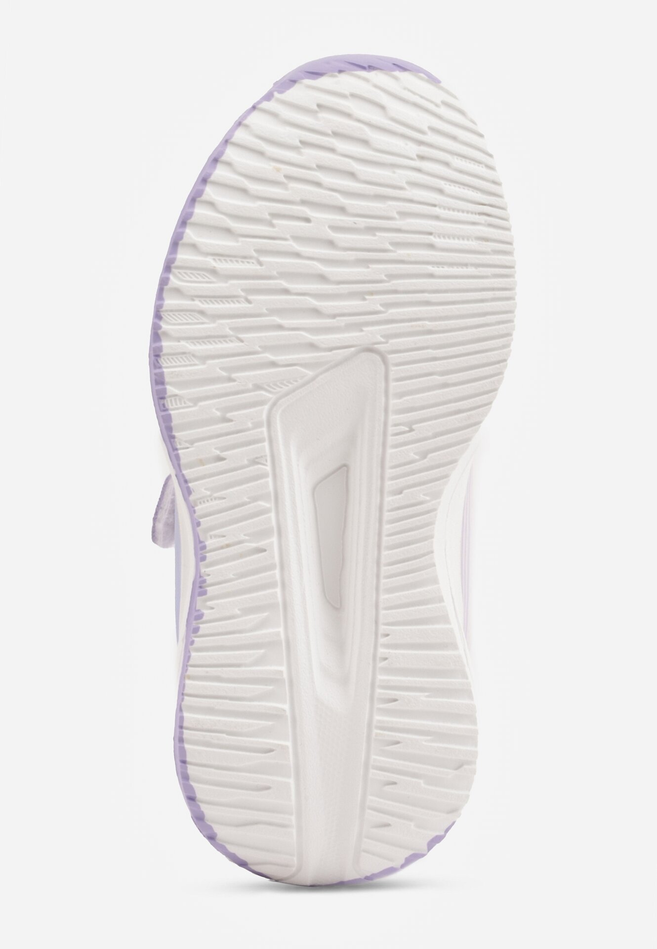 Fioletowo-Różowe Buty Sportowe na Grubej Podeszwie ze Skórzaną Wkładką Zidala