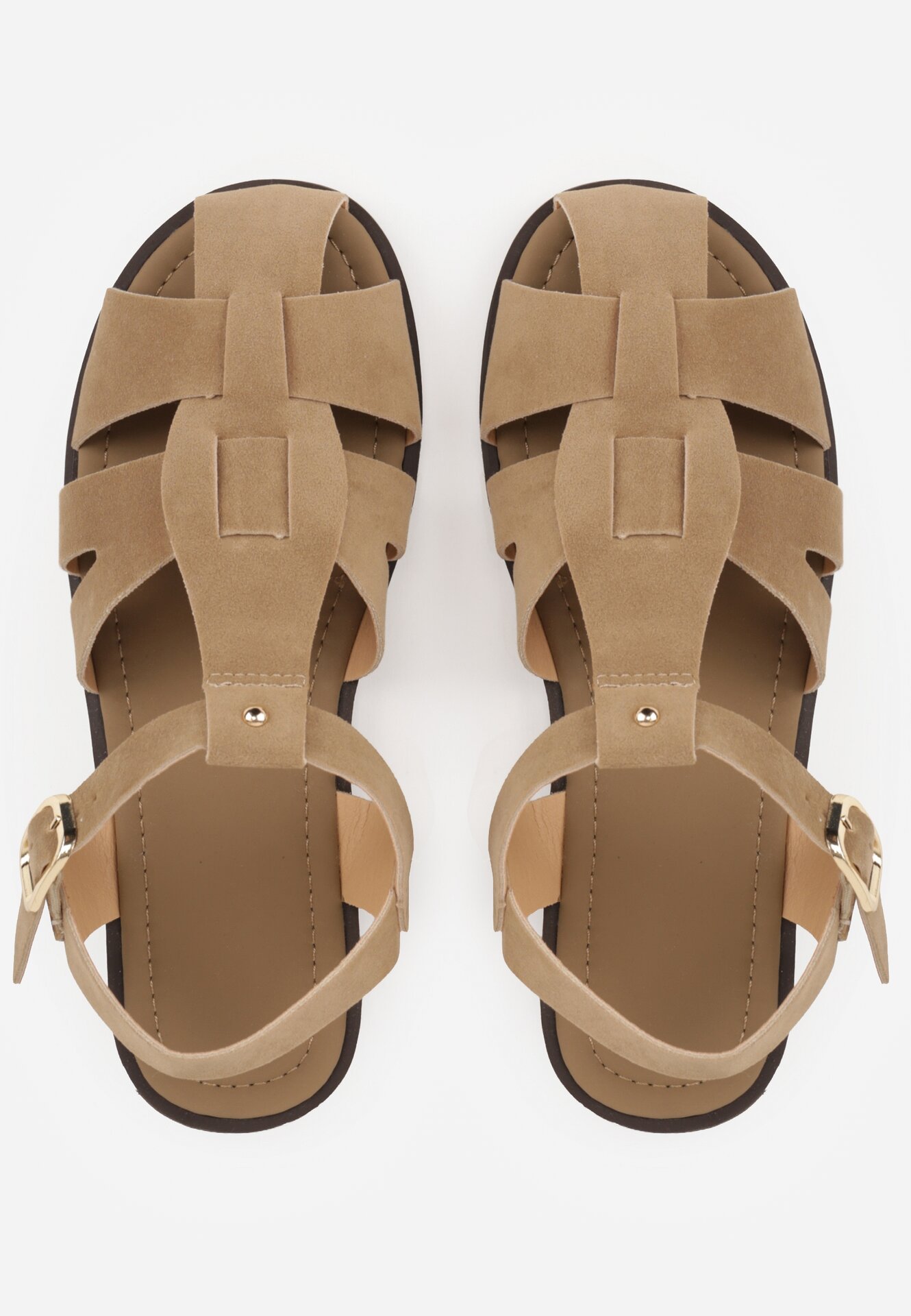 Sandale Bej închis