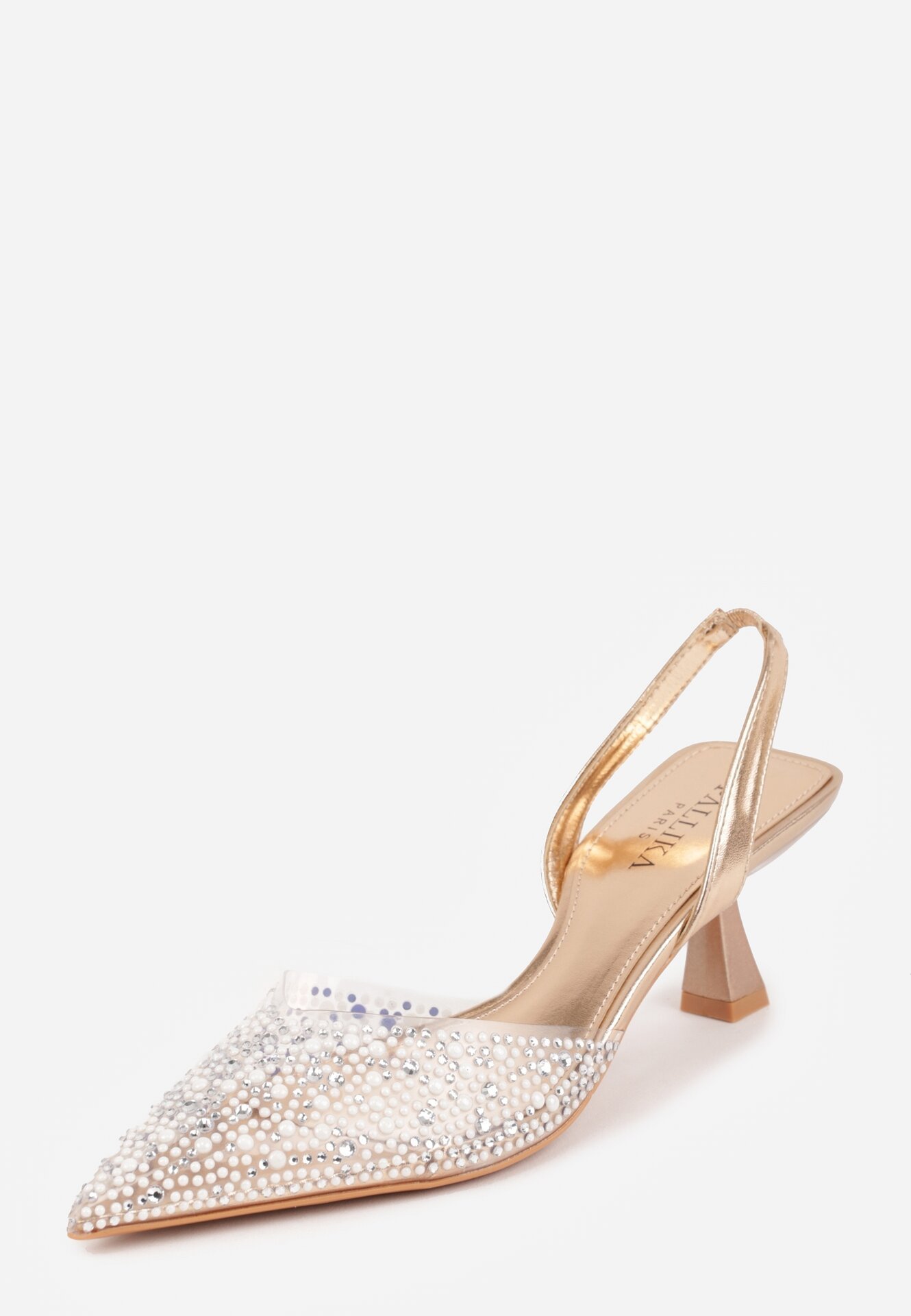 Pantofi cu toc Culoarea șampaniei