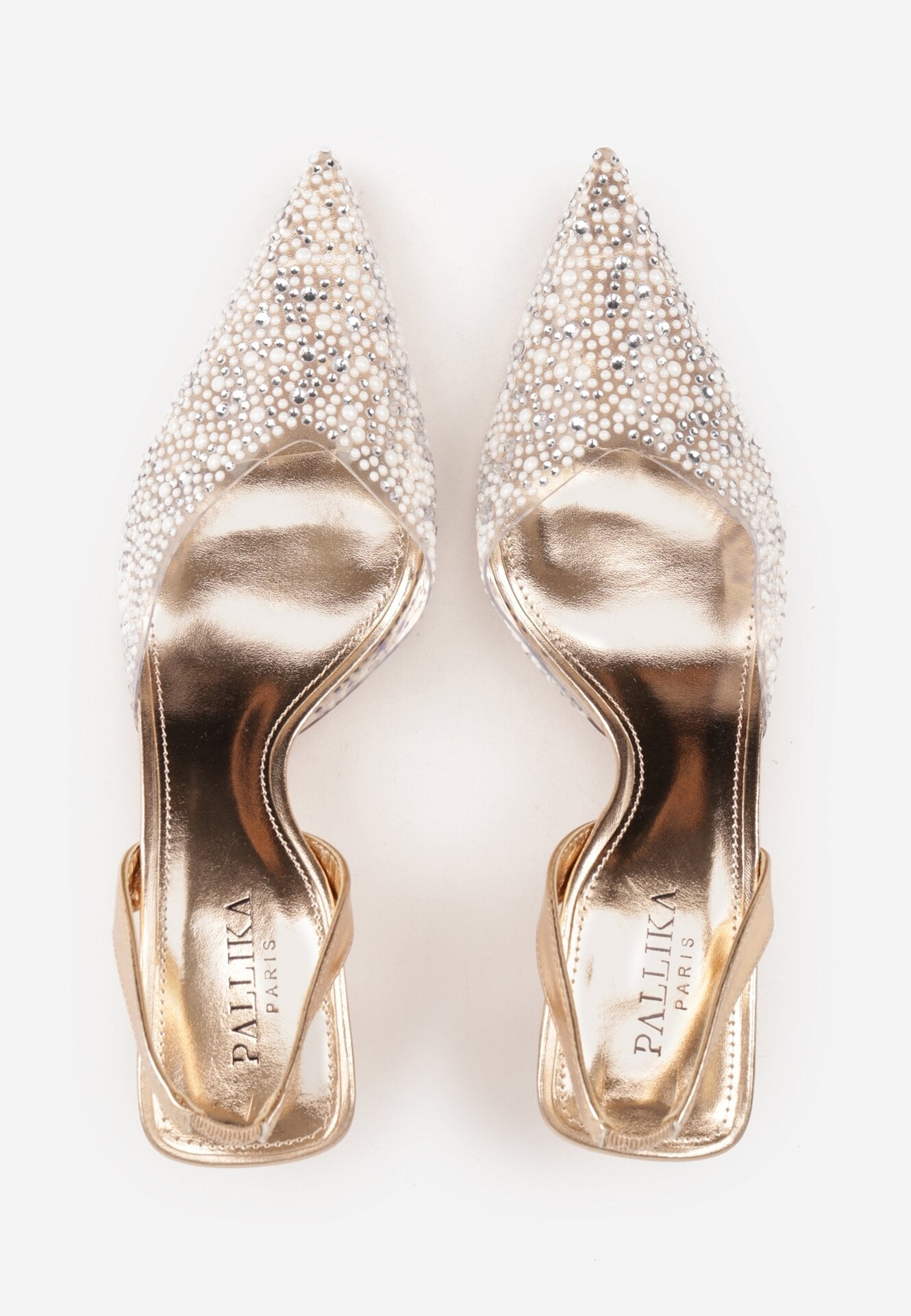 Pantofi cu toc Culoarea șampaniei