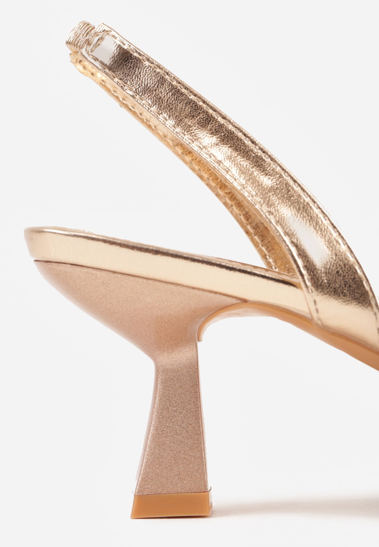 Pantofi cu toc Culoarea șampaniei