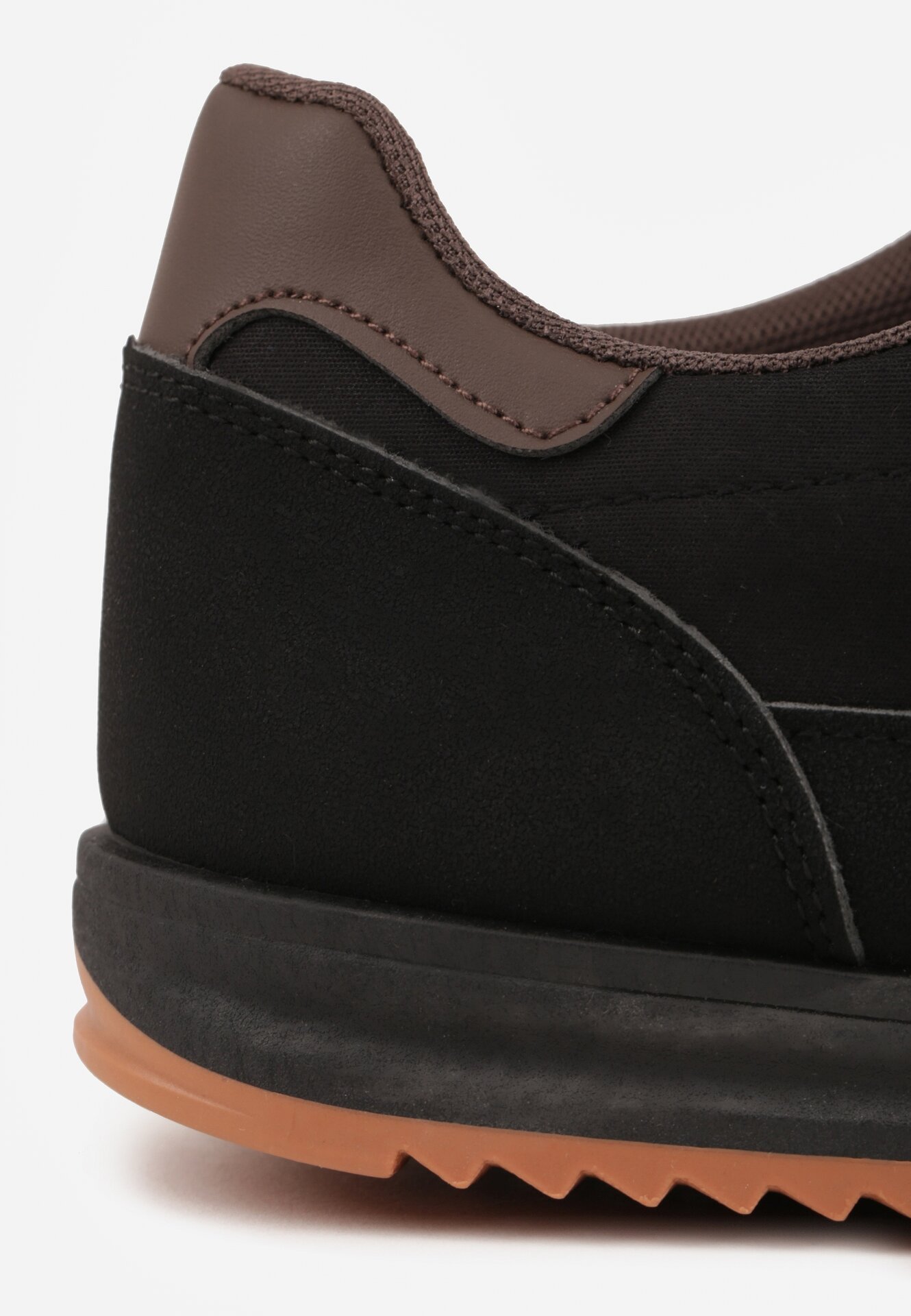 Sneakers Negru cu maro