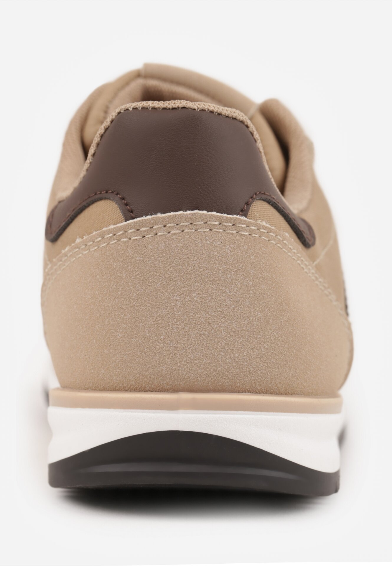 Sneakers Bej cu maro