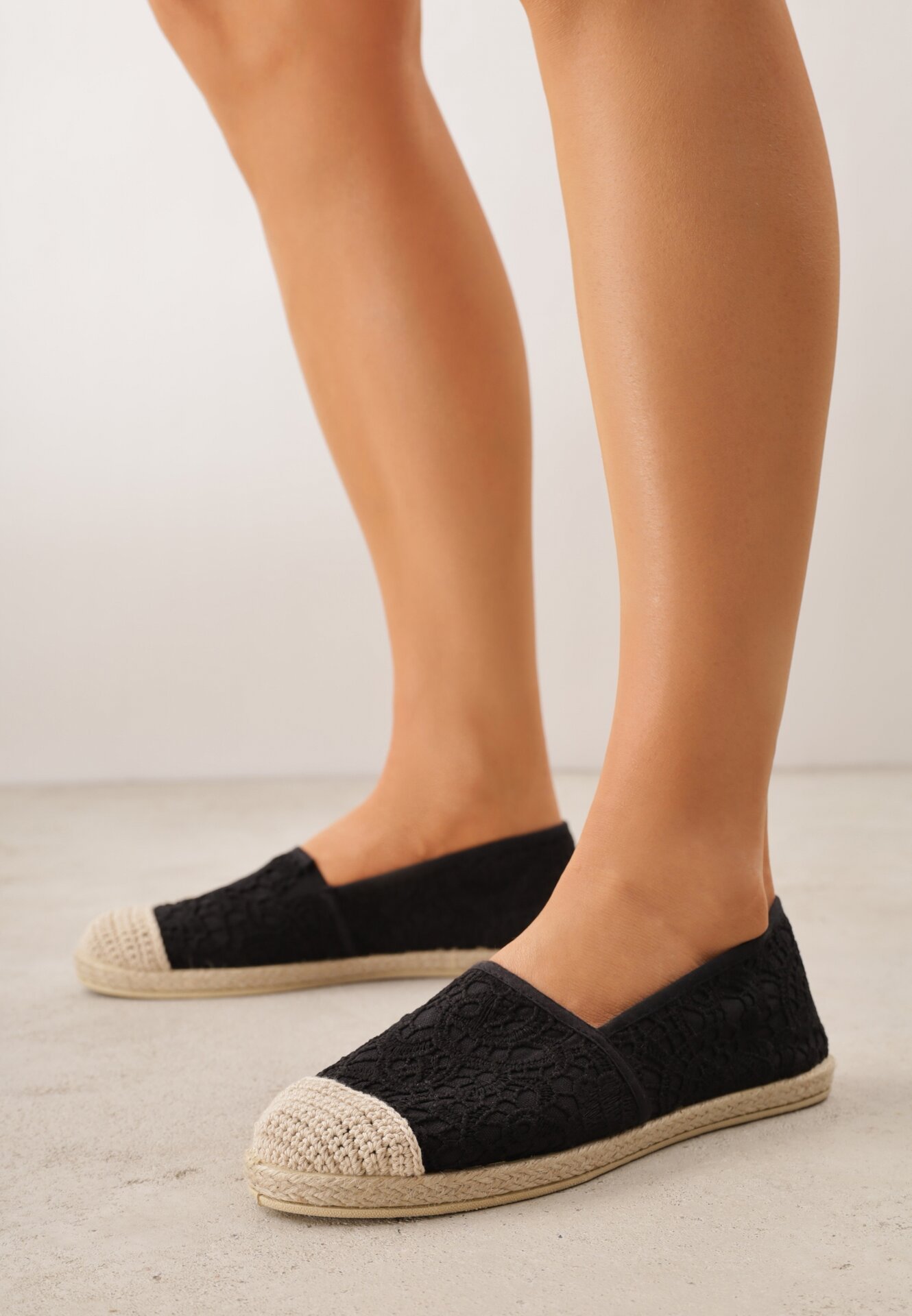 Espadrile Negre