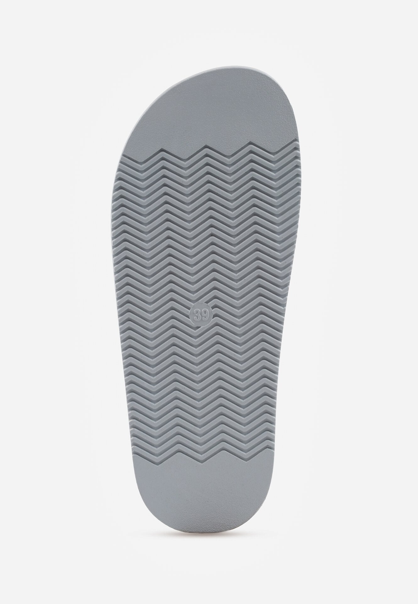 Niebieskie Klapki Typu Japonki z Metaliczną Ozdobą Samrina