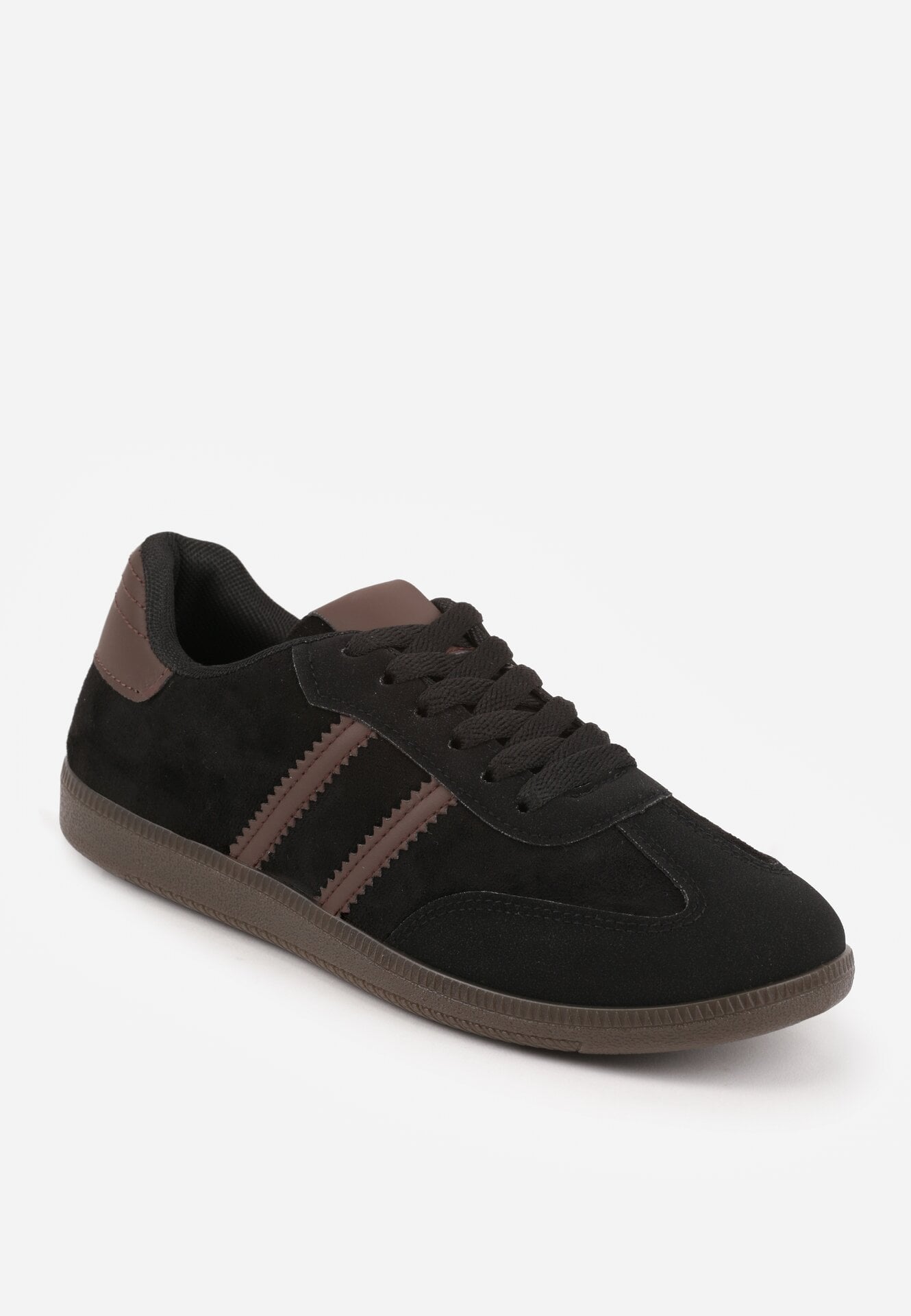 Sneakers Negru cu maro