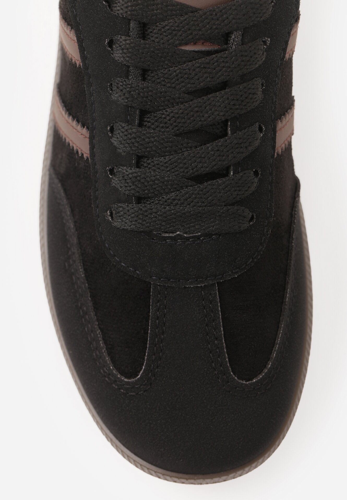Sneakers Negru cu maro