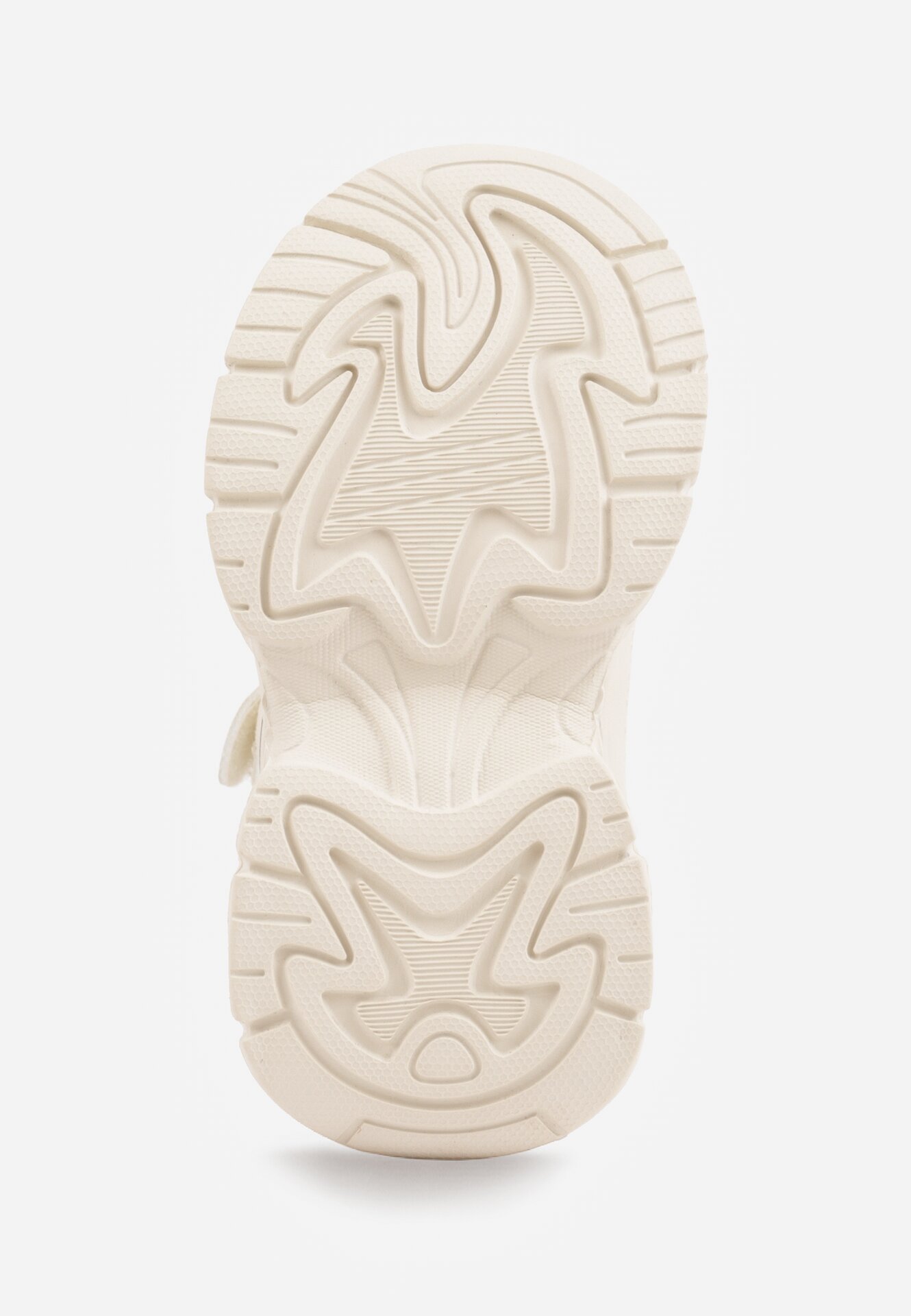 Beżowe Buty Sportowe Sneakersy Chunky na Platformie Iasesis