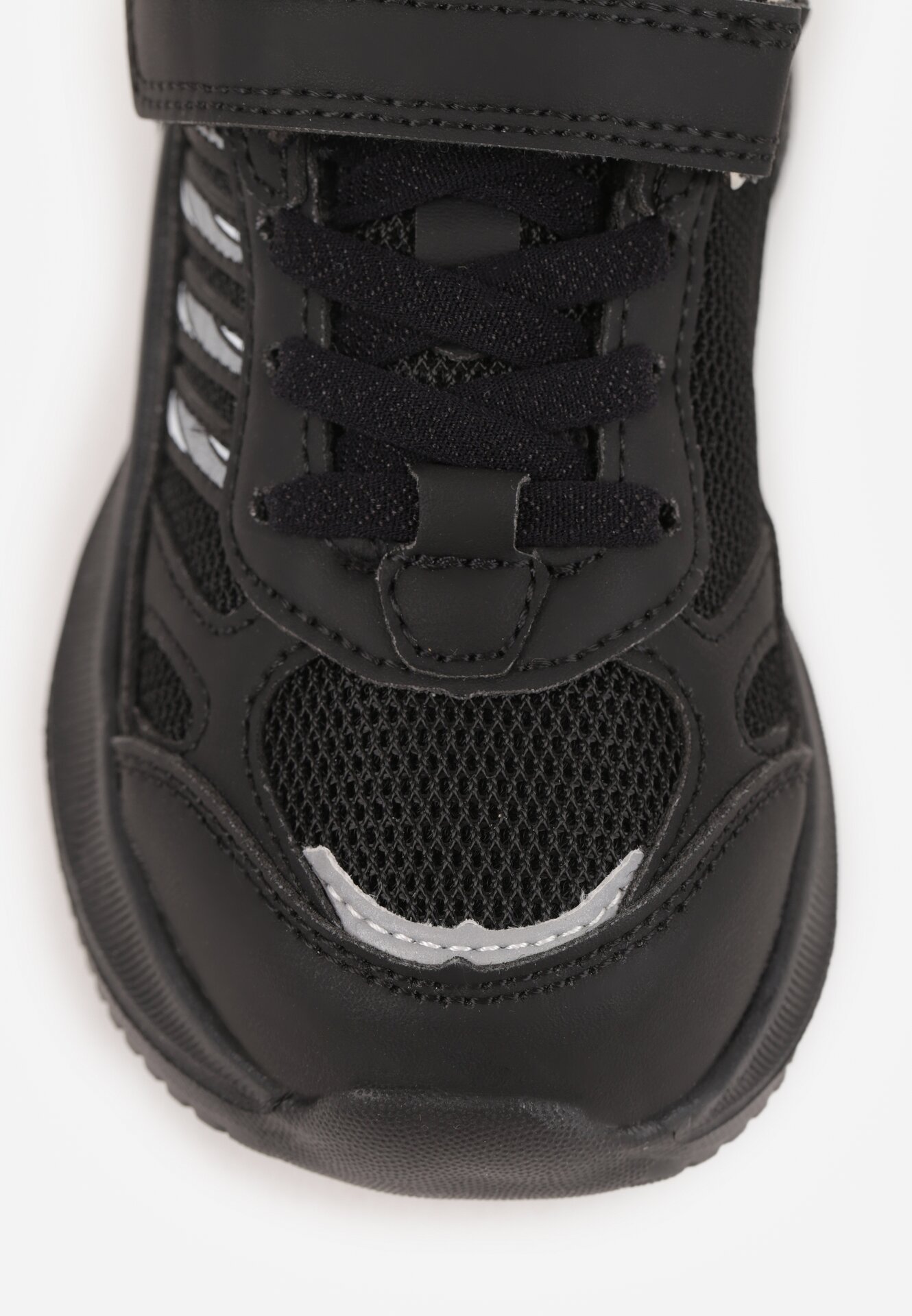 Czarno-Zielone Buty Sportowe Sneakersy Typu Chunky na Grubej Podeszwie Kimonos