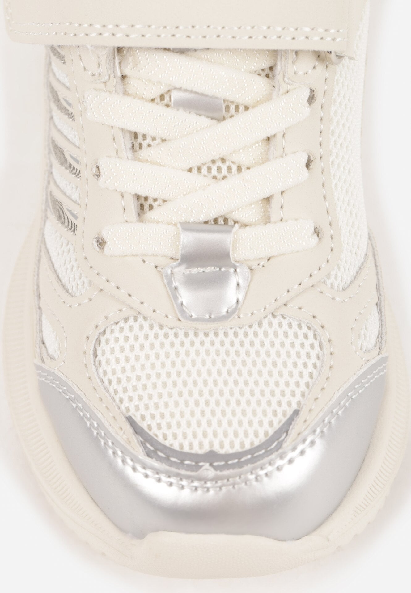 Beżowe Buty Sportowe Sneakersy Typu Chunky na Grubej Podeszwie Kimonos