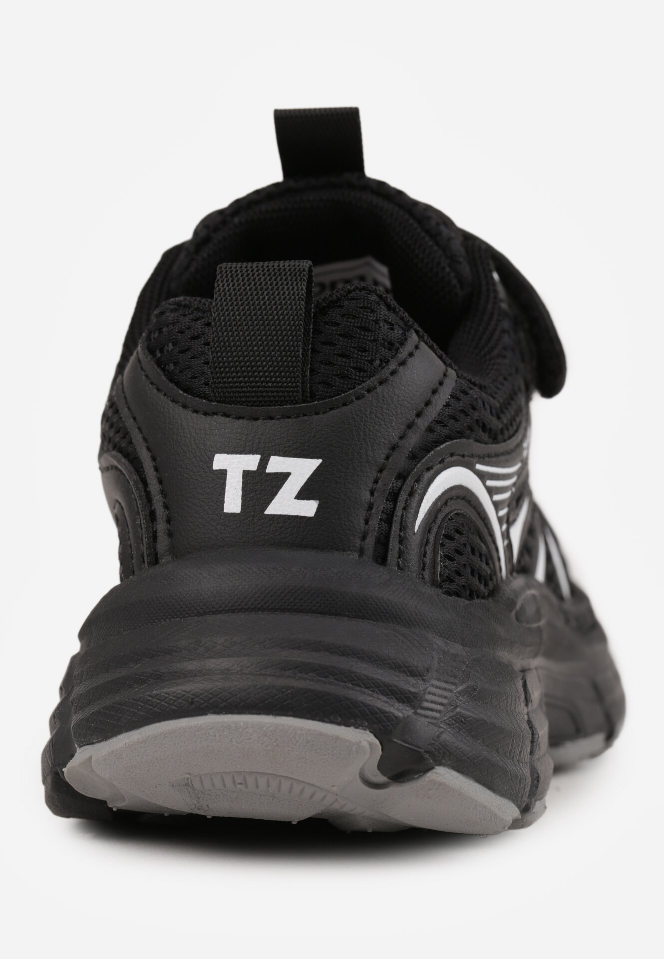 Czarne Buty Sportowe Sneakersy Ozdobione Napisami Aniriope