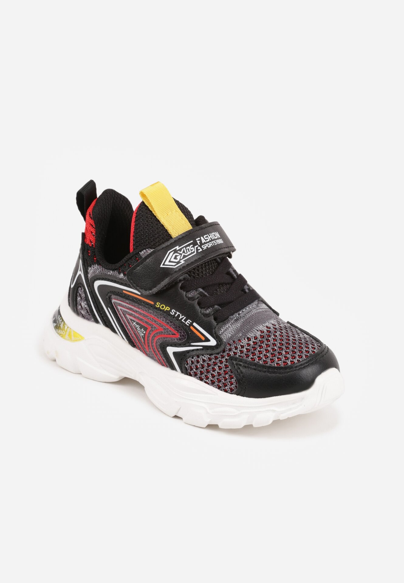 Pantofi sport Negru cu roșu