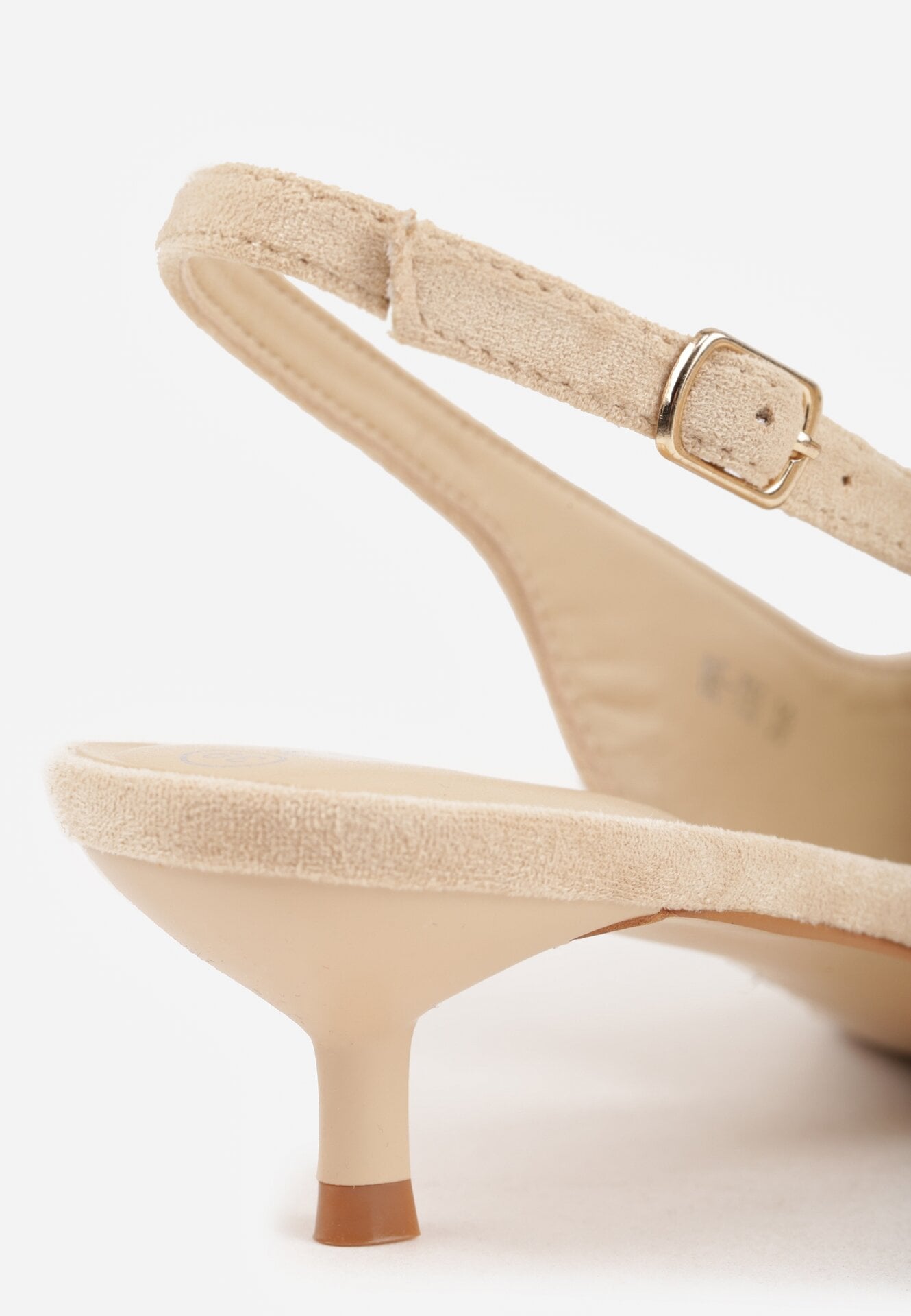 Pantofi cu toc Bej