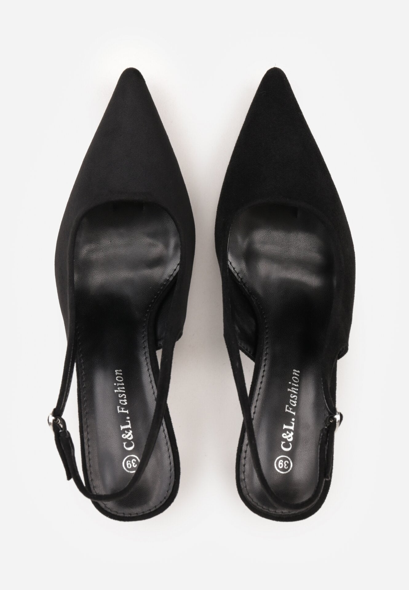 Pantofi cu toc Negri