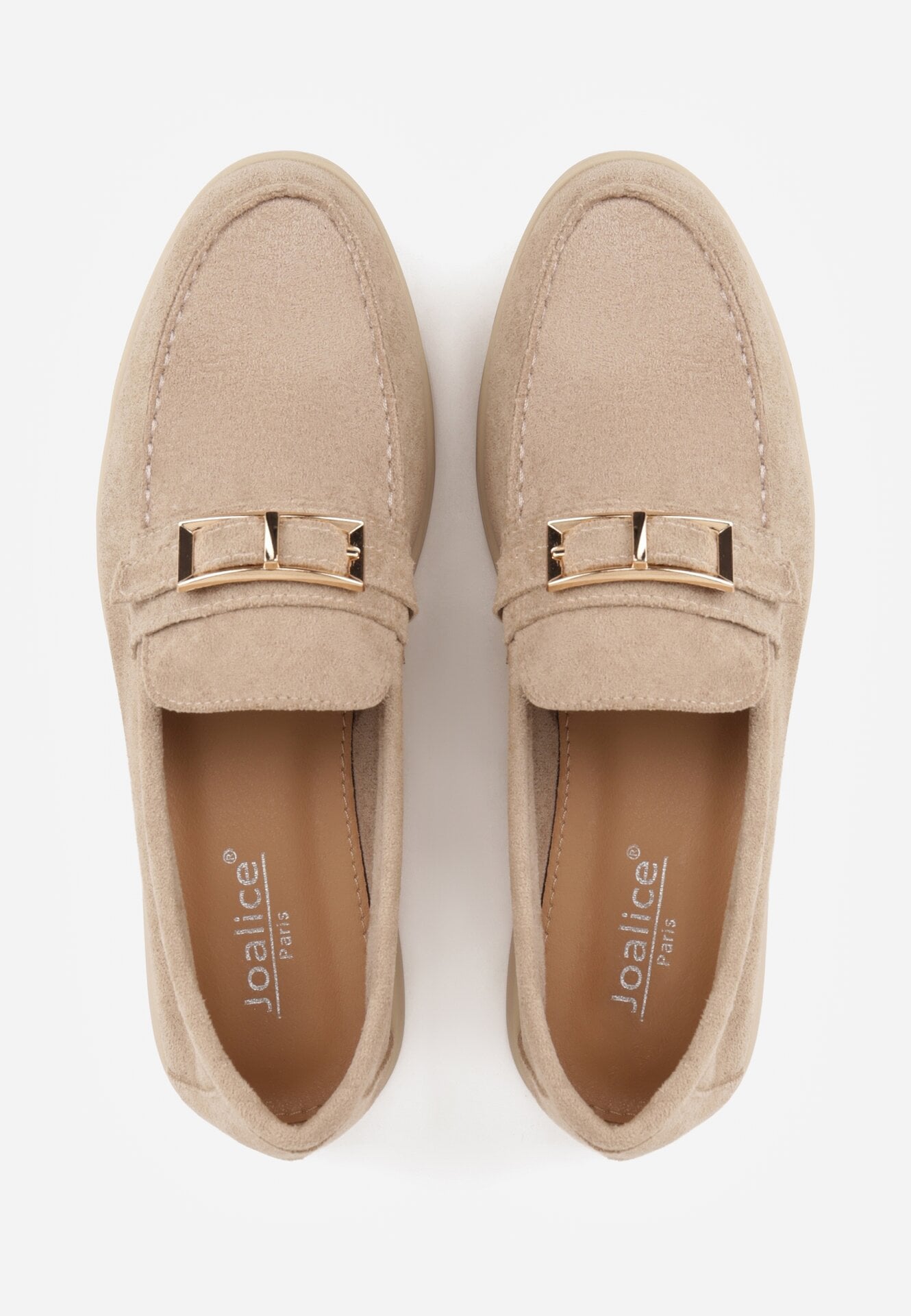 Mocasini Bej închis