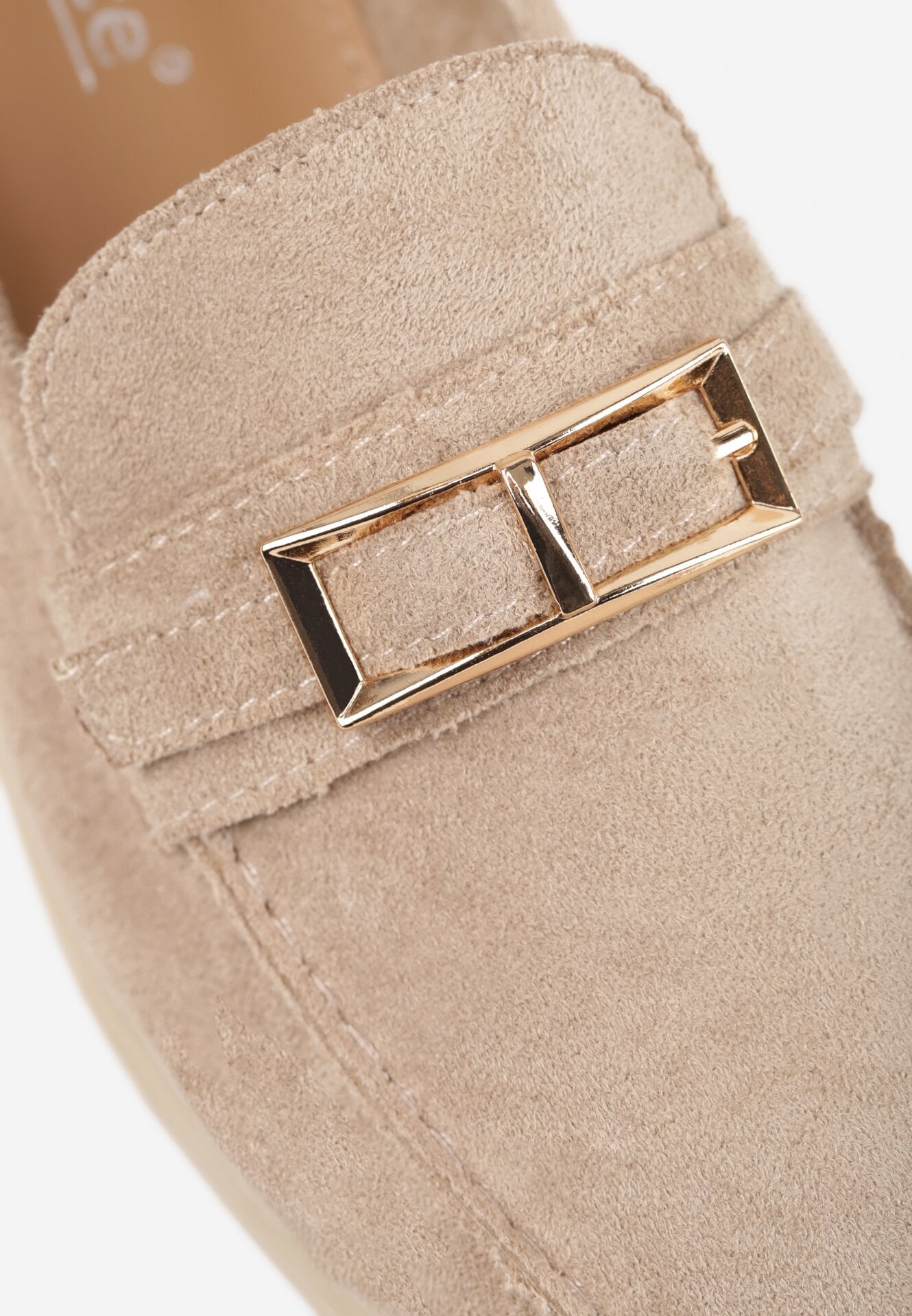 Mocasini Bej închis