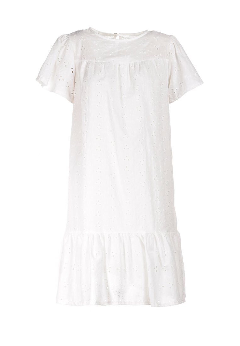 Biała Sukienka Phalimilia