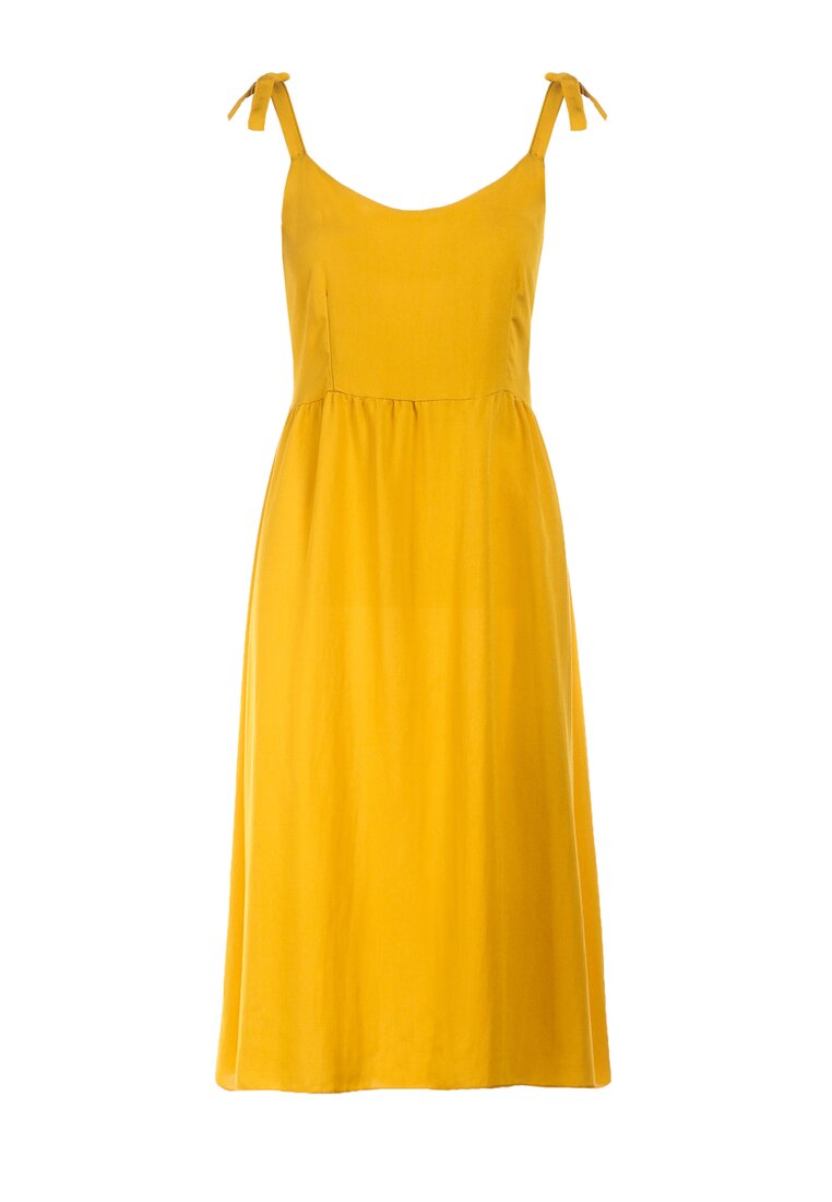 Żółta Sukienka Phekea