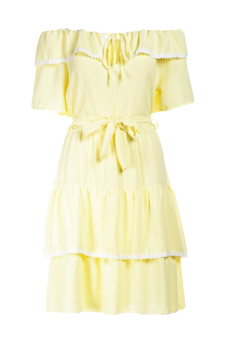 Żółta Sukienka Zrixriane